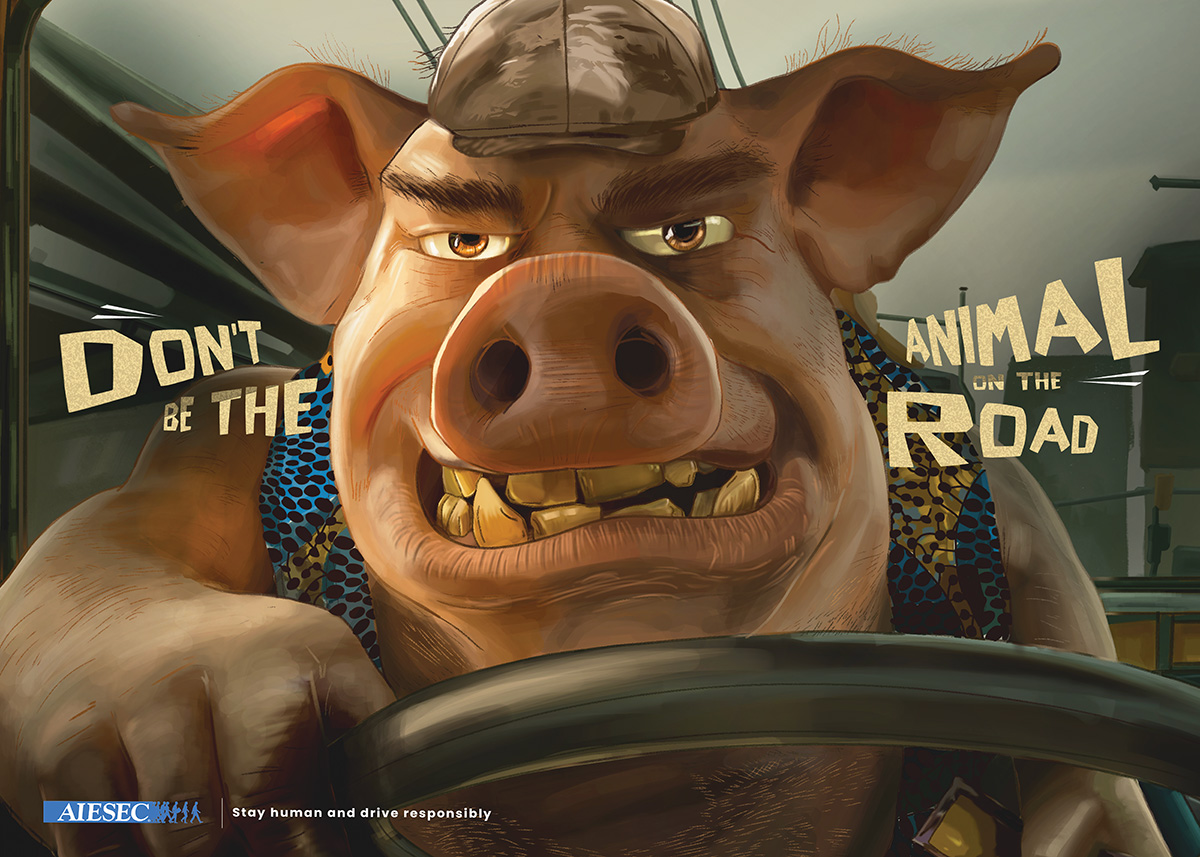 Animals on the Road