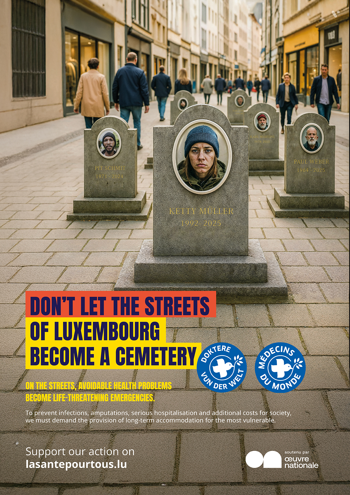 Don’t let the streets of Luxembourg become a Cemetery